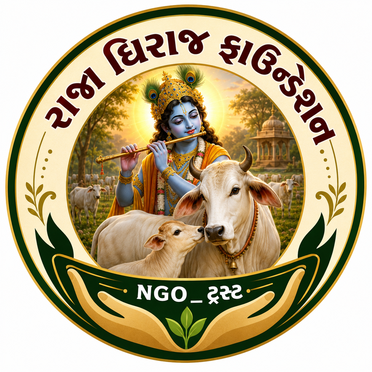 રાજાધિરાજ ફાઉન્ડેશન લોગો