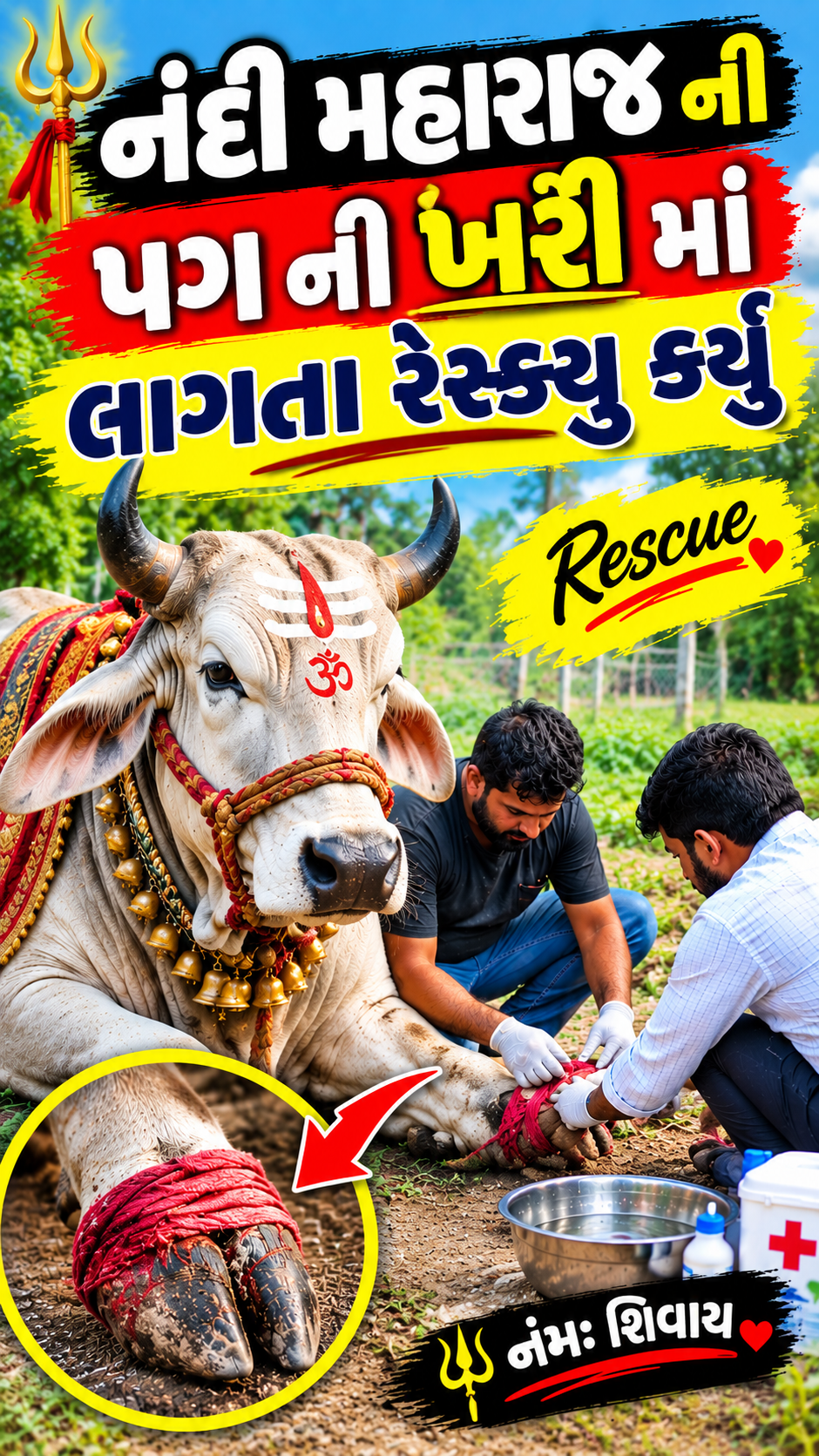 અમારી ગૌશાળા અને ગૌસેવા